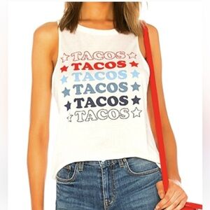 Chaser Tacos, Tacos, Tacos Tank America 🇺🇸 Size M